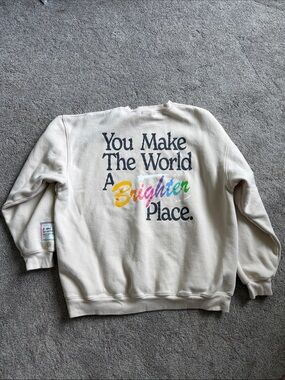 The Mayfair Group “You Make the World a Better Place” Sweatshirt (L/XL)